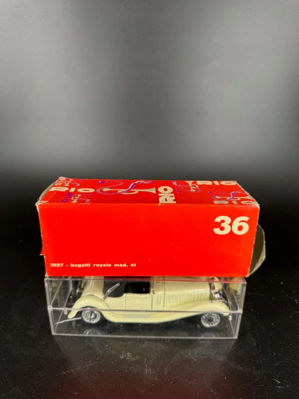 Vintage Rio 36 1927 BUGATTI ROYALE Mod. 41
